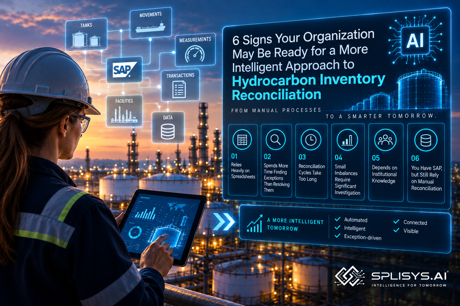 6 Signs Your Hydrocarbon Inventory Reconciliation Process Needs Modernization